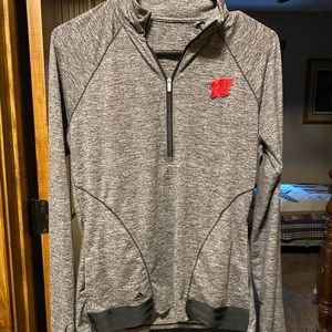 adidas wisconsin badgers sweatshirt
